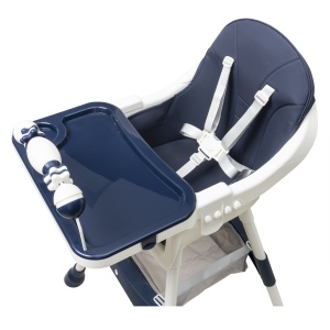 Scaun de masa Zilan pentru copii, albastru, 94cm inaltime, 44cm lungime masa, 26cm latime masa, 29cm lungime scaun, 31cm latime scaun, 34cm inaltime scaun, greutate maxima 50kg, 5-72 luni, ZTS9140 - Img 6