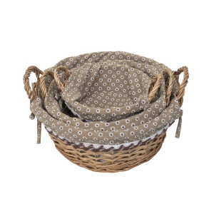 Set cosuri de rachita Zilan, 3 bucati, diametru 31cm, 25.5cm, 18cm, inaltime 18cm, 14.5cm, 14cm, ZTS8428 - Img 2