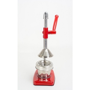 Storcator de fructe Zilan, inox fonta, rosu, 19x15x38 cm, 1.8kg, ZLN2539 - Img 3