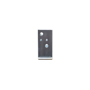 Suport stalp Zilan, papuc reazem pentru sarcina usoara, 101x121x50x5mm, 121501025 - Img 2