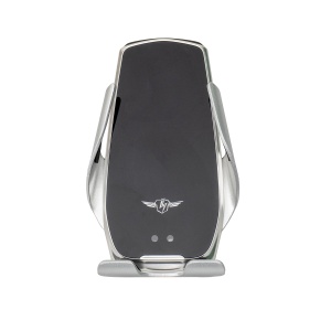 Suport telefon auto Z-TOOLS, incarcare wireless 15W, dimensiuni 11x10x12.5 cm, universal, ZTS8253