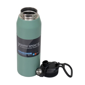 Termos Zilan YOUTH SPORTS, inox, capacitate 1L, verde, 28x9x9 cm, 24 cm inaltime, ZTS8446 - Img 3