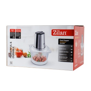 Tocator Floria cu bol sticla, putere 300W, capacitate 1.6L, 2 trepte viteza + impuls, ZLN3888 - Img 2