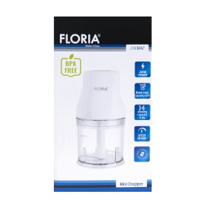 Tocator legume-fructe Zilan, 200W, 0.5L, cutit inox, plastic, 240x135x135 mm, ZLN3042 - Img 4