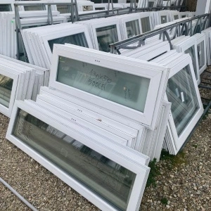 Fereastre cu tâmplărie PVC și geam termopan de culoare albă, mai multe modele