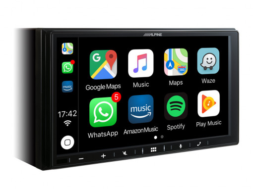 iLX-W650BT Sistem Multimedia de 7" Alpine, compatibil Apple CarPlay si Android Auto