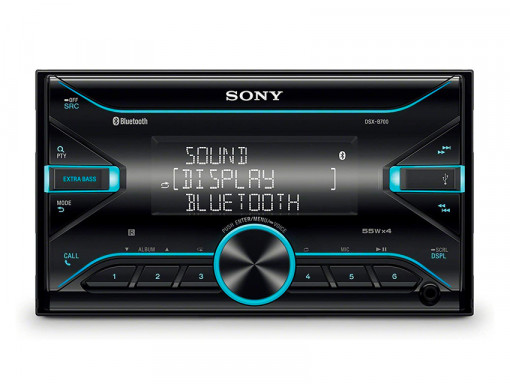 DSXB700.EUR Player auto Sony 2DIN, BT/USB, 4x55W, multicolor