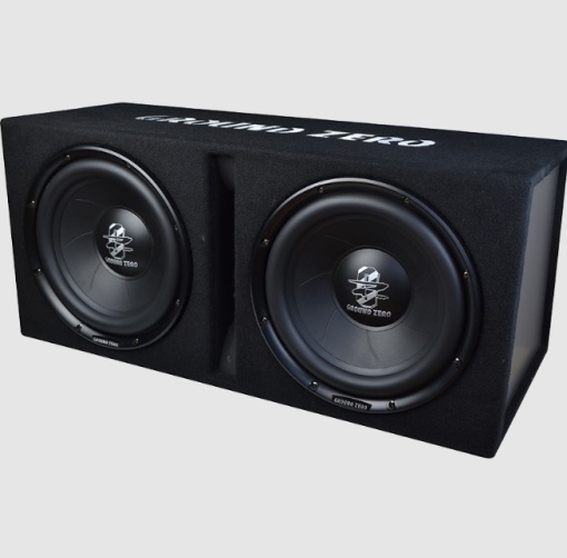 GZIB 2.30BR-ACT Subwoofer activ in incinta dubla Ground Zero, 2x30cm (12"), 400W