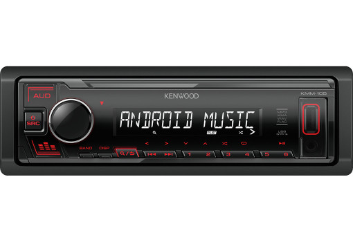 KMM-105 Player auto Kenwood, USB/AUX, 4x50W