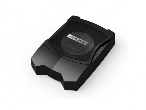 PWE-V80 Subwoofer auto amplificat plat Alpine de 20cm ( 8"), 160W