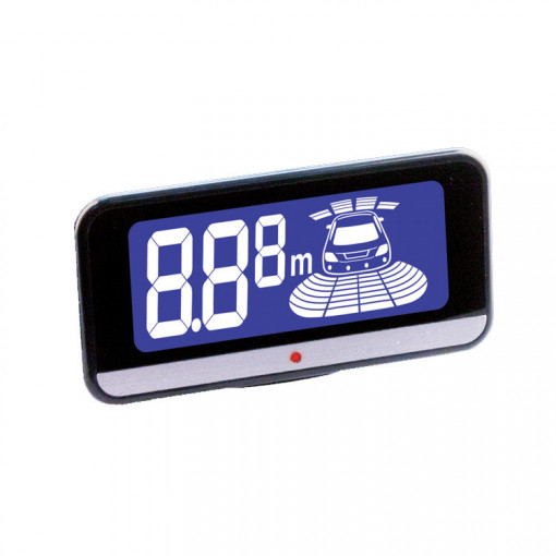 PTS810V10 Kit senzori parcare cu display fata+spate, Steelmate