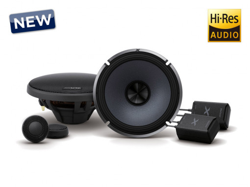 X-S65C Set difuzoare auto sistem pe componente Alpine de 16.5cm, 110W RMS