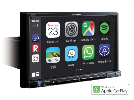 X803D-U Sistem Multimedia cu navigatie si ecran de 8" Alpine