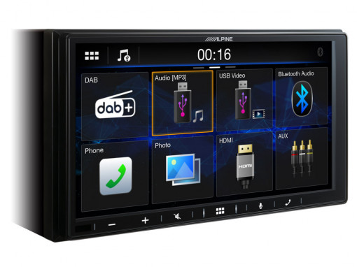 iLX-W690D Sistem Multimedia de 7" Alpine, compatibil Apple CarPlay si Android Auto
