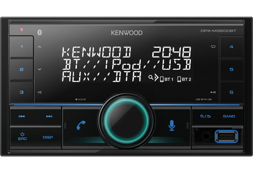 DPX-M3200BT Player auto Kenwood 2DIN, BT/USB, 4x50W, multicolor