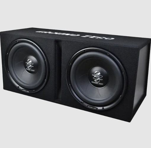 GZIB 2.30BR Subwoofer in incinta dubla Ground Zero de 2x30cm (12"), 2x2Ω, 700W RMS