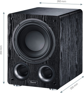 Alpha RS 8 Subwoofer activ Magnat negru - Img 2
