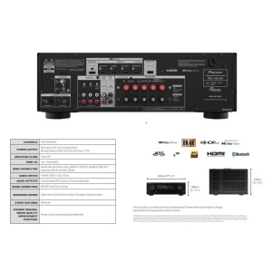 VSX-535DAB Receiver AV pe 5.2 canale Pioneer, negru - Img 4
