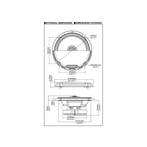 R2-S65 Set difuzoare auto coaxiale Alpine de 16.5cm, 100W RMS - Img 2