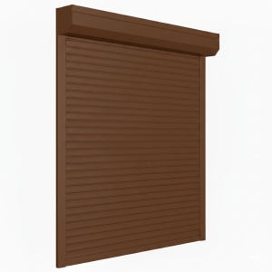 USA DE GARAJ TIP RULOU, ELECTRICA, 3200MM (L) x 2300MM (H), LAMELE DE 55MM, MARO DESCHIS