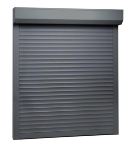 USA DE GARAJ TIP RULOU, ELECTRICA, 3200MM (L) x 2300MM (H), LAMELE DE 55MM, GRI ANTRACIT - Img 2