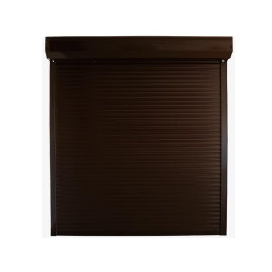 USA DE GARAJ TIP RULOU, ELECTRICA, 3200MM (L) x 2300MM (H), LAMELE DE 55MM, MARO INCHIS - Img 4