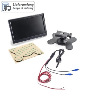 RVA071 Monitor Ampire de 7'' pentru redare camera AHD sau CVBS - Img 3