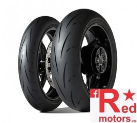 Set anvelope/cauciucuri moto Dunlop Gp Racer D212 120/70 R17 58W M+ 180/55 R17 73W E