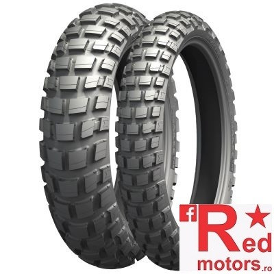 Set anvelope/cauciucuri moto Michelin Anakee WILD M+S 90/90-21 54R TL/TT + 150/70R18 70R Rear TL/TT M+S