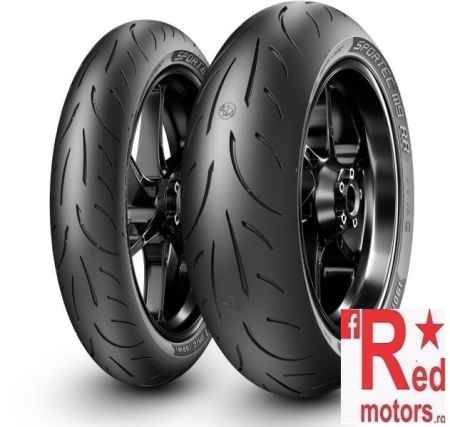 Set anvelope/cauciucuri moto Metzeler Sportec M9 RR 120/70 ZR17 58W + 190/50 ZR17 73W