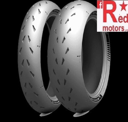 Set anvelope/cauciucuri moto Michelin Road 6 120/70ZR17 58W + 180