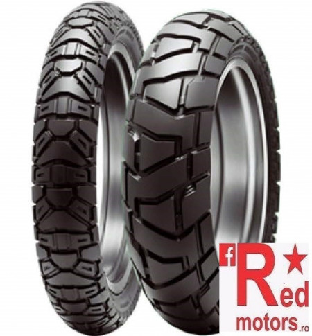 Set anvelope/cauciucuri moto Dunlop Trailmax Mission M+S 110/80-19 59T TL Front + 150/70B17 69T TL Rear