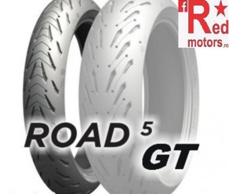 Set anvelope/cauciucuri moto Michelin Road 5 GT 120/70ZR17 58W + 190/55ZR17 75W Rear TL