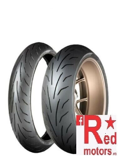 Set anvelope/cauciucuri moto Dunlop Qualifier Core 120/70 R17 58W TL Front + 160/60R17 69W TL Rear