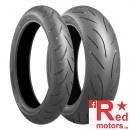 Set anvelope/cauciucuri moto Bridgestone Battlax S21 120/70ZR17 58W TL + Rear 190/55ZR17 75W TL