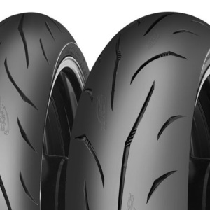 Set anvelope/cauciucuri moto Mitas SPORT FORCE+ RS 120/70ZR17 58W TL Front + 190/55ZR17 75W TL Rear