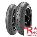 Set anvelope/cauciucuri moto Pirelli Diablo Rosso III 130/70 ZR16 61W + 180/55 ZR17 73W