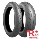Set anvelope/cauciucuri moto Bridgestone Battlax S21 120/70ZR17 58W TL + Rear 200/55ZR17 78W TL