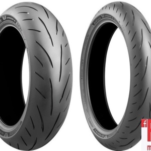 Set anvelope/cauciucuri moto Bridgestone Battlax Hypersport S23 TL 120/70ZR17 58W Front + TL 180/55ZR17 73W Rear
