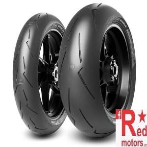 Set anvelope/cauciucuri moto Pirelli Diablo SuperCorsa V4 120/70 ZR 17 M/C (58W) TL SP Front + 190/50ZR17 (73W) TL SP Rear