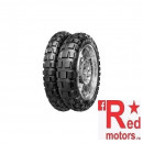 Set anvelope/cauciucuri moto Continental TKC80 90/90 - 21 54T + 140/80 R17 69Q