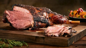 Smoked Lamb Leg
