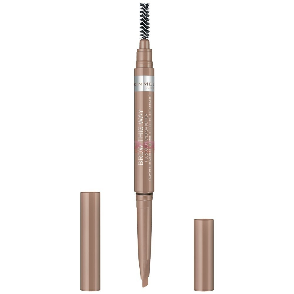 Rimmel London Brow This Way Fill And Sculpt Creion De Sprancene 001 Blonde