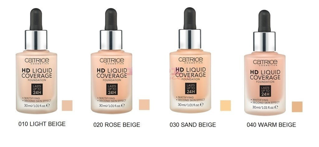Thank you ~ side system CATRICE HD LIQUID COVERAGE FOND DE TEN LICHID