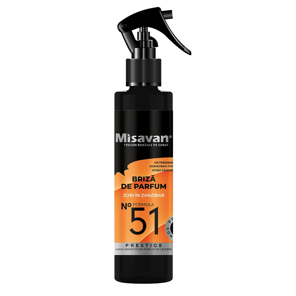 Odorizant cameră Misavan Briza de Parfum Nr. 51 – Zori în Zanzibar