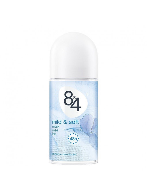 8 x 4 | 8x4 mild soft roll on antiperspirant | 1001cosmetice.ro