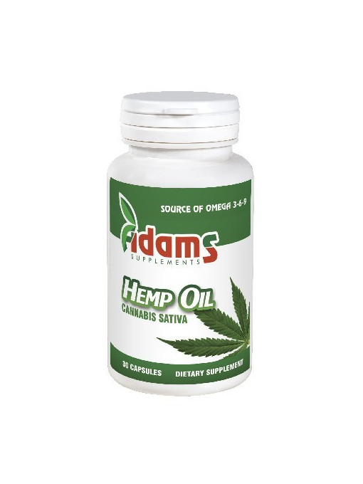 ADAMS ULEI DE CANEPA 30 CAPSULE