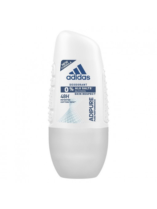 Parfumuri dama, adidas | Adidas deodorant roll on adipure pure performance femei | 1001cosmetice.ro