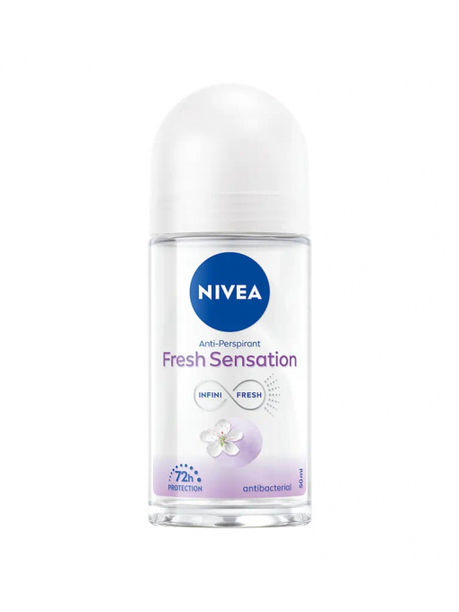 Promotii | Antiperspirant antibacterian roll on fresh sensation nivea, 50 ml | 1001cosmetice.ro
