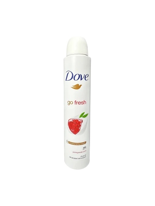 Spray &amp; stick dama | Antiperspirant deodorant spray 0% alcool rodie go fresh dove, 200 ml | 1001cosmetice.ro